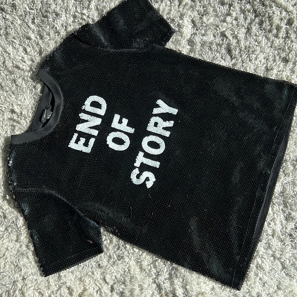 Full Sequin Tee Shirt